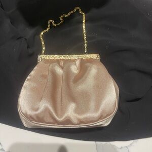 Elegant Gold Evening Clutch